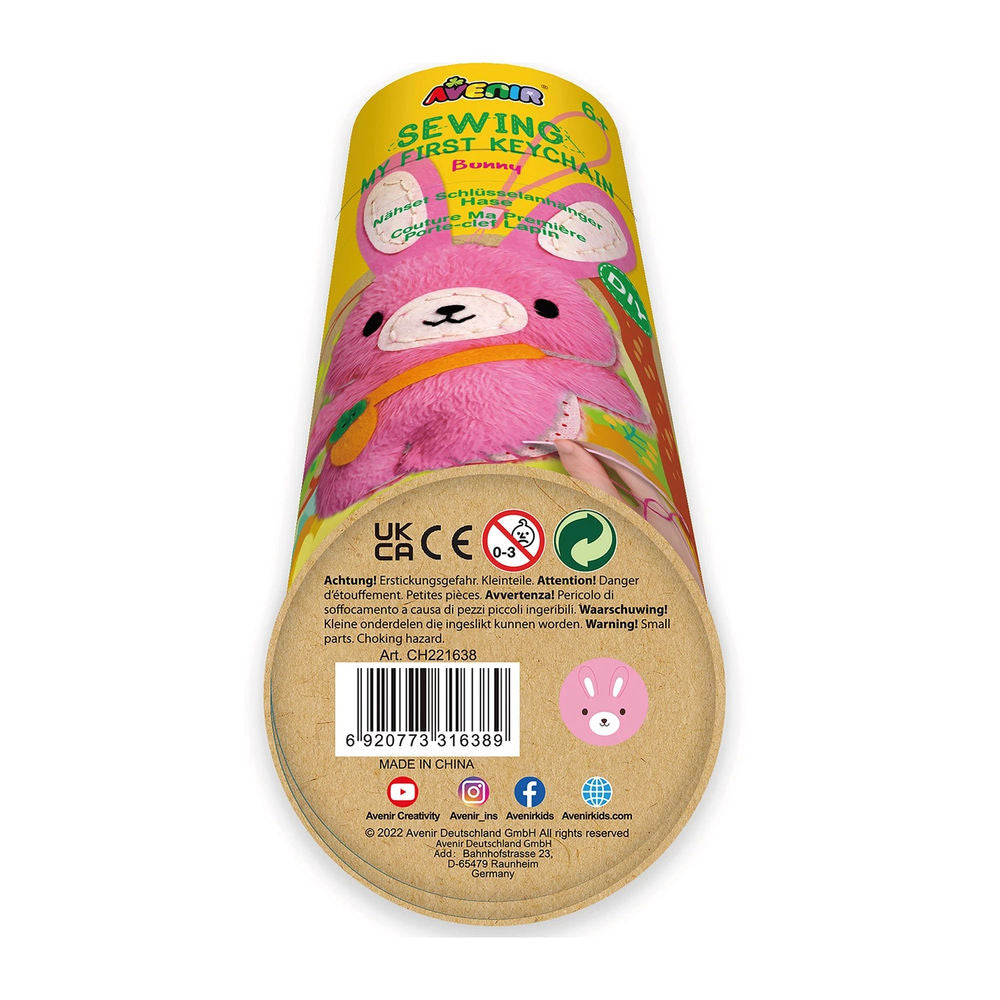 Nähset Schlüsselanhänger, Hase