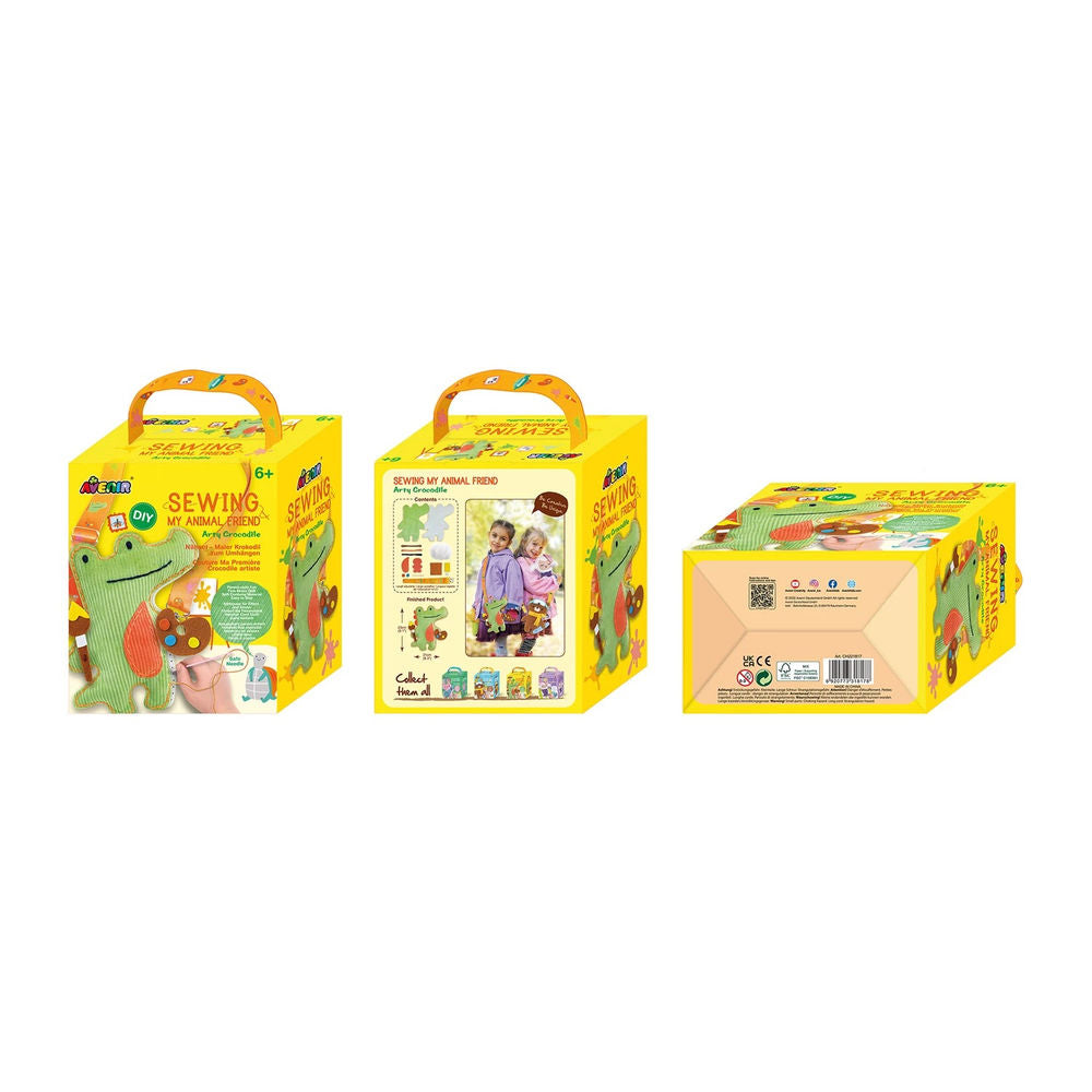 Avenir Nähset Umhänger Krokodil