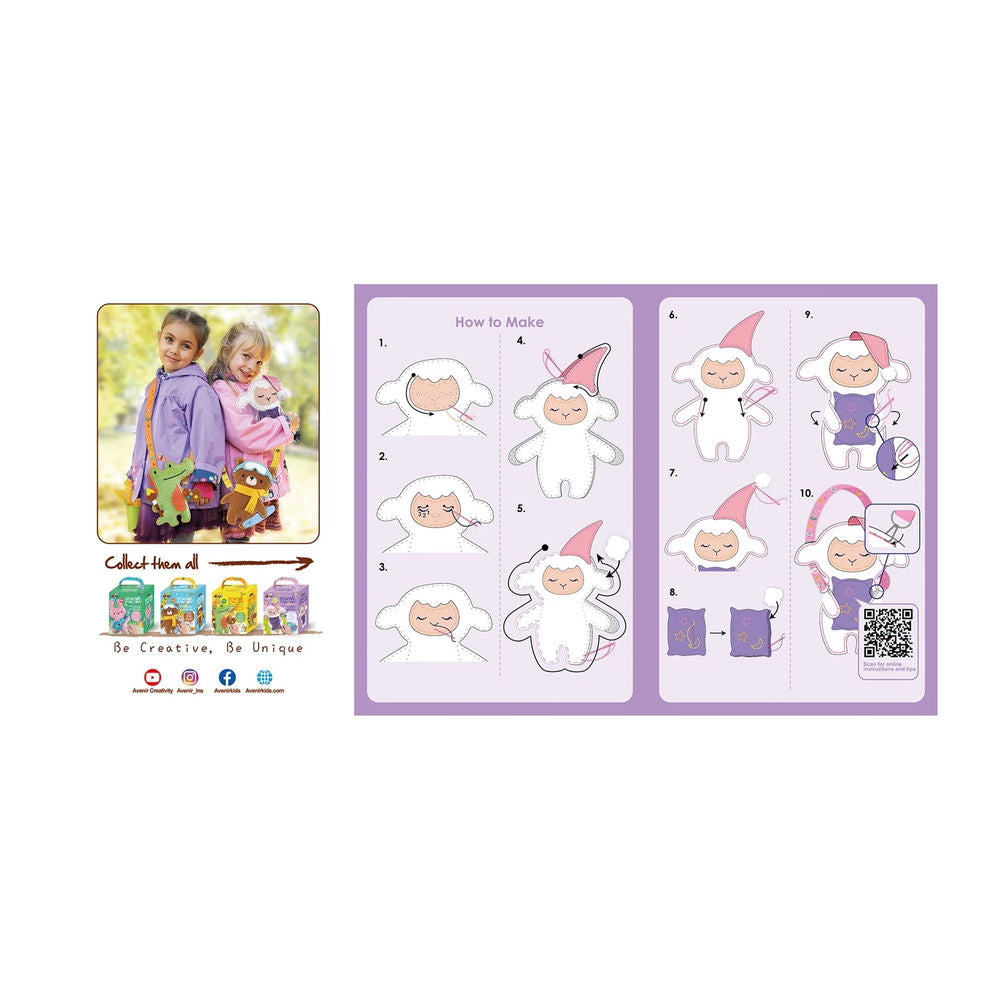 Avenir Nähset Umhänger Schaf