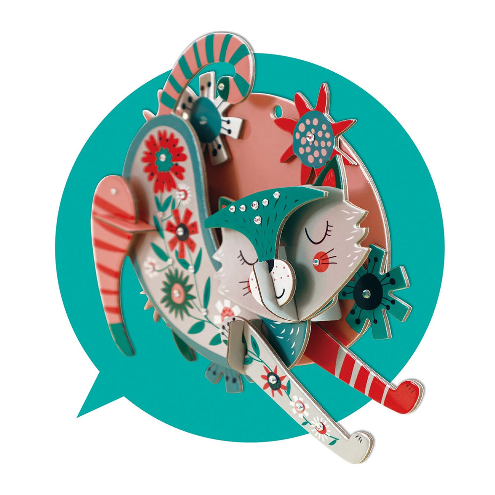 Avenir 3D Dekoration Katze