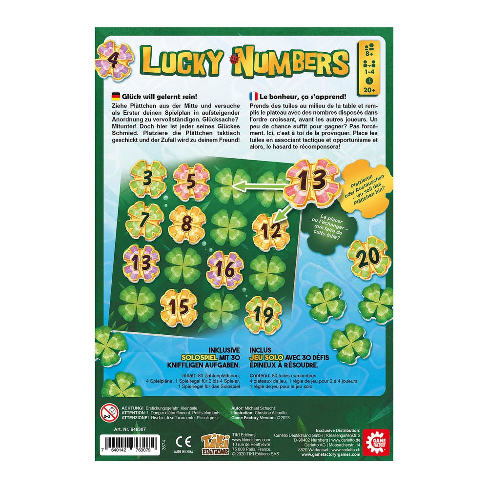 Game Factory Lucky Numbers (mult)