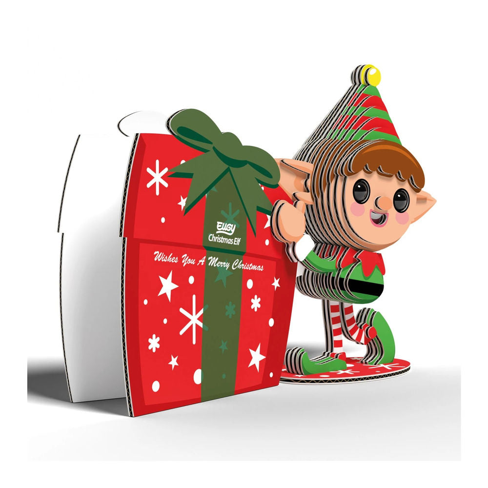 3D Bastelset Weihnachtself