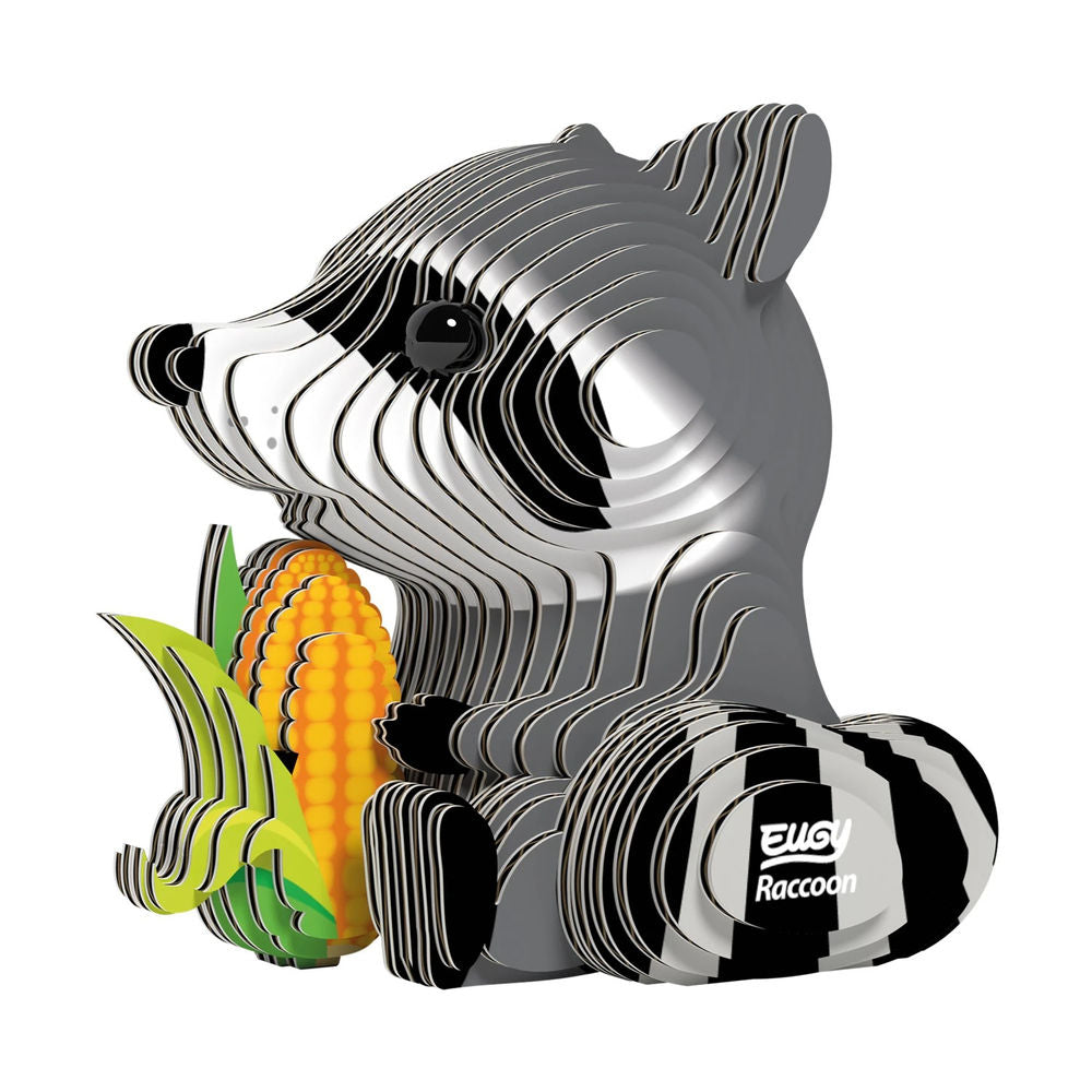 3D Bastelset Waschbär