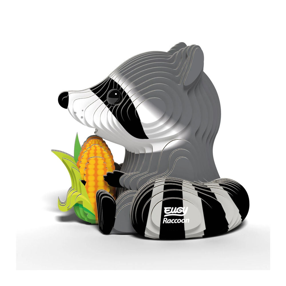 3D Bastelset Waschbär