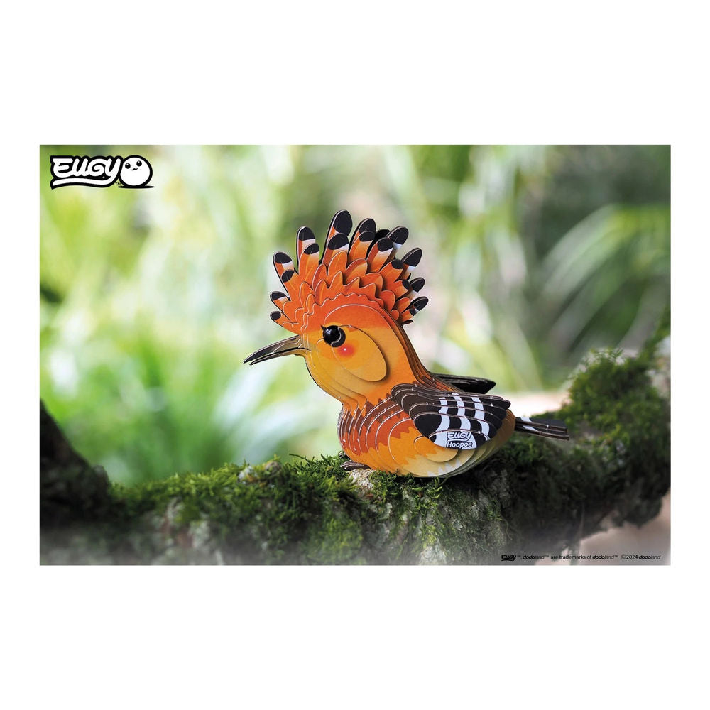 3D Bastelset Wiedehopf