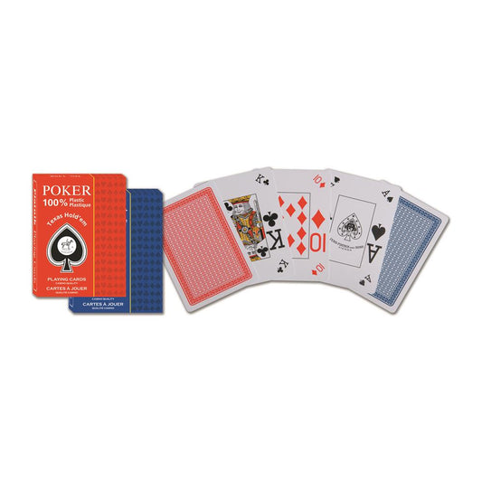 Piatnik Plastic Poker Texas Hold'em, Corner Index