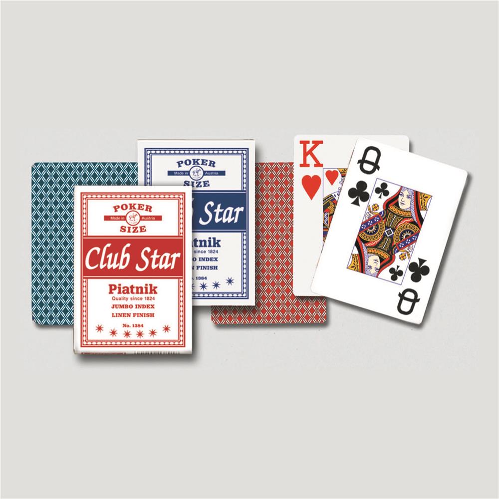 Piatnik Club Star, Poker, Indice Jumbo