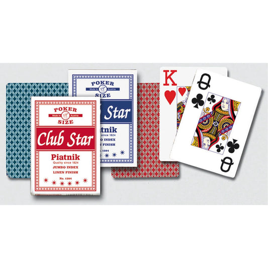 Piatnik Club Star, Poker, Indice Jumbo