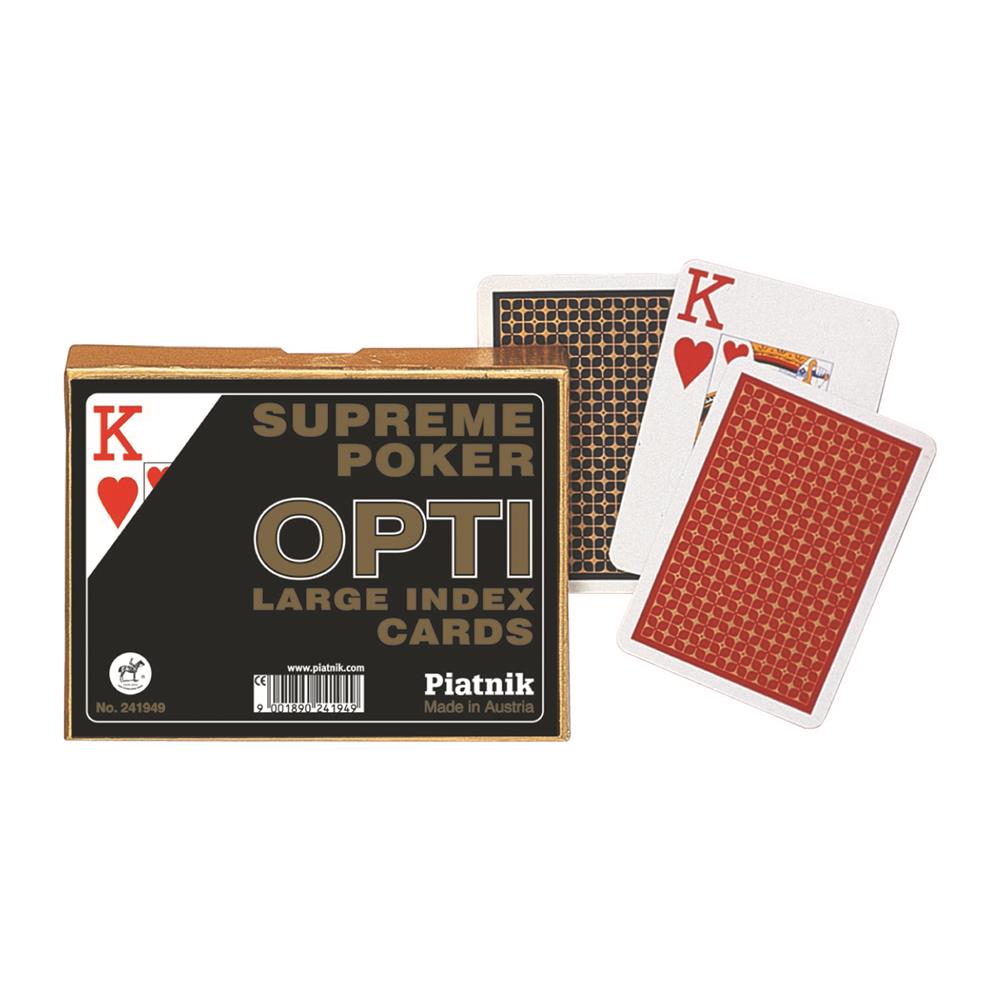 Opti Bridge Poker, jeu de cartes