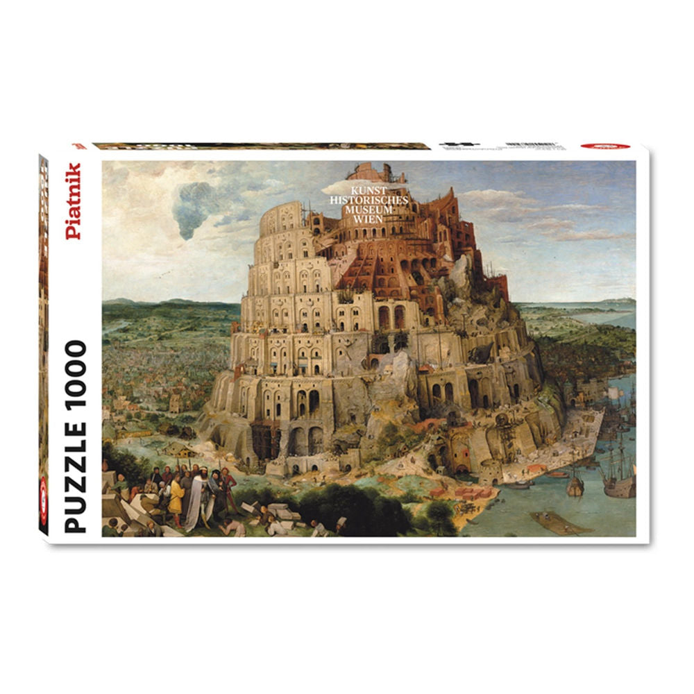 Puzzle Bruegel - Tower of Babel, 1000 Teile