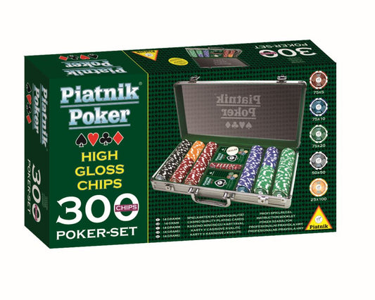 Piatnik Piatnik Poker 300 jeu de jetons - 14 g brillant **