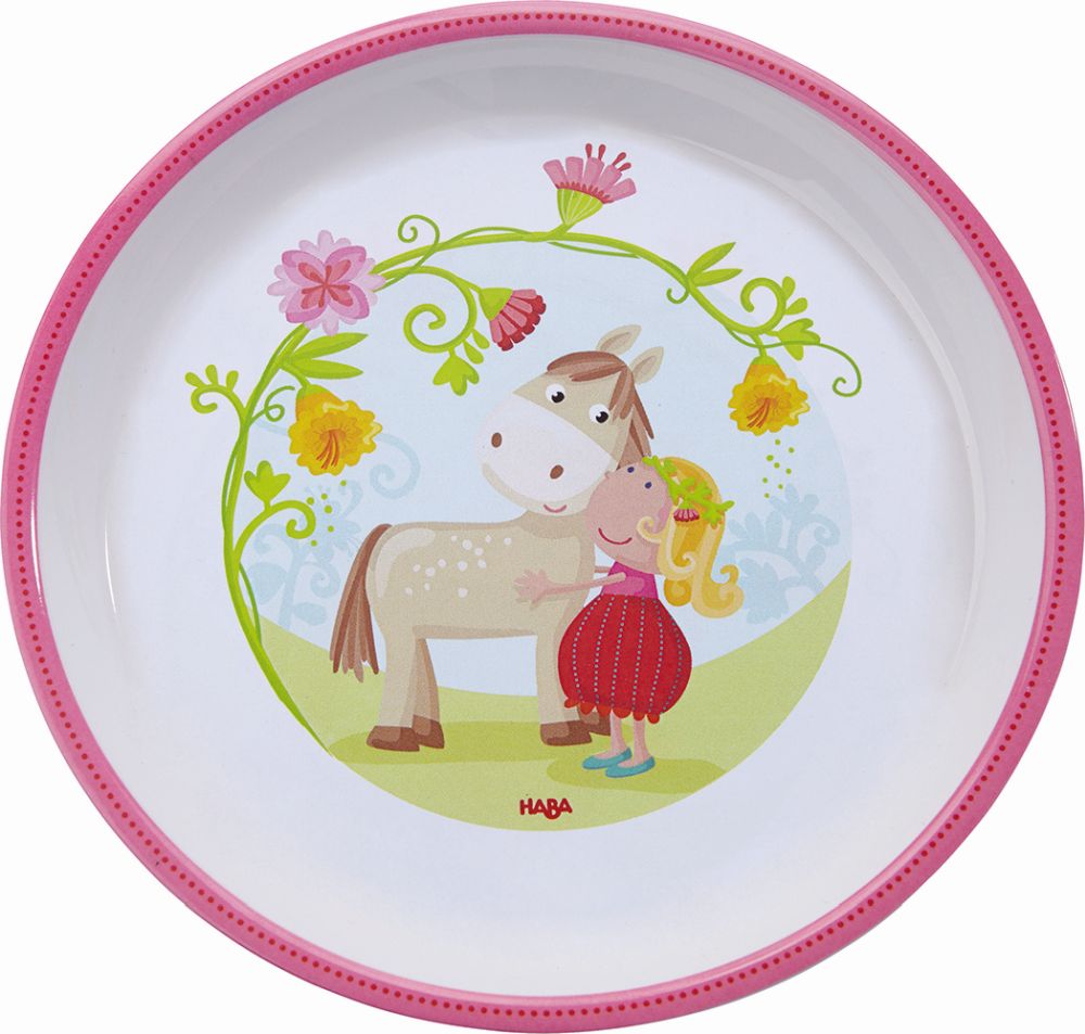 HABA melamine plate Vicki &amp; Pirli (MQ 6)