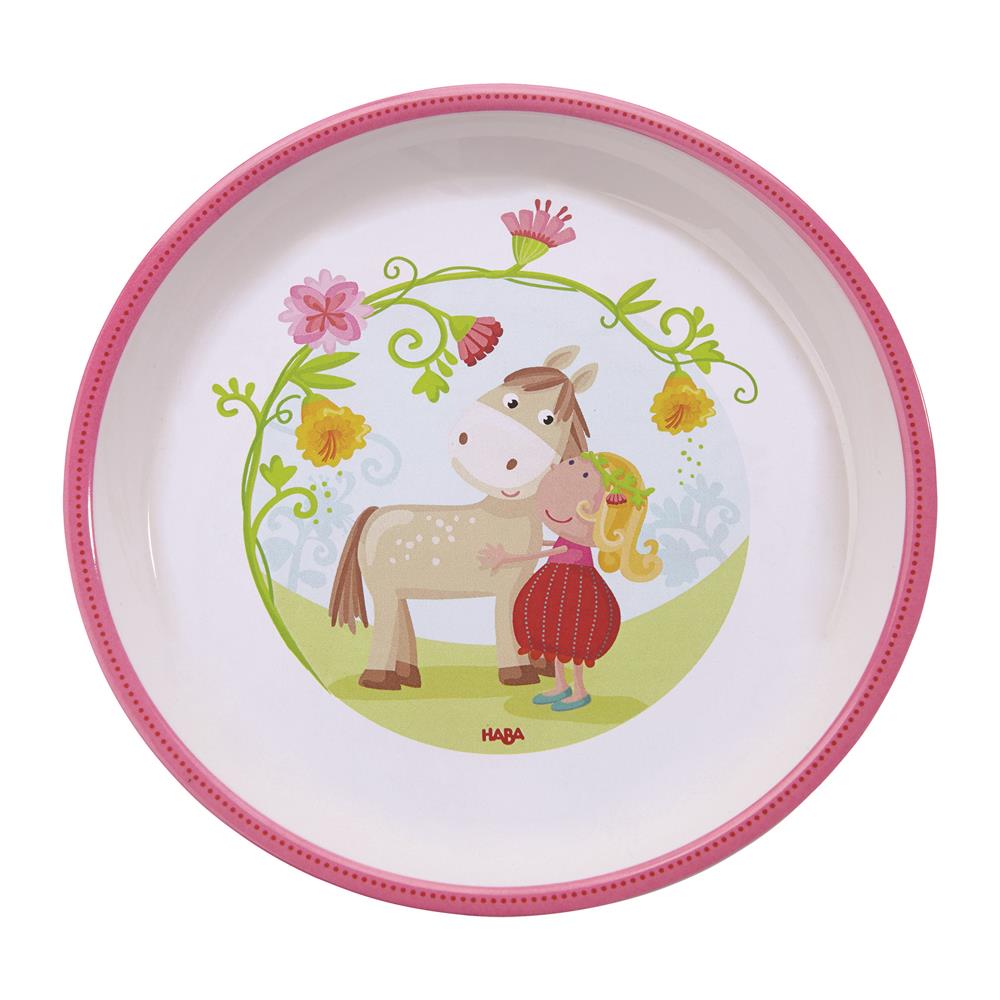 HABA melamine plate Vicki &amp; Pirli (MQ 6)