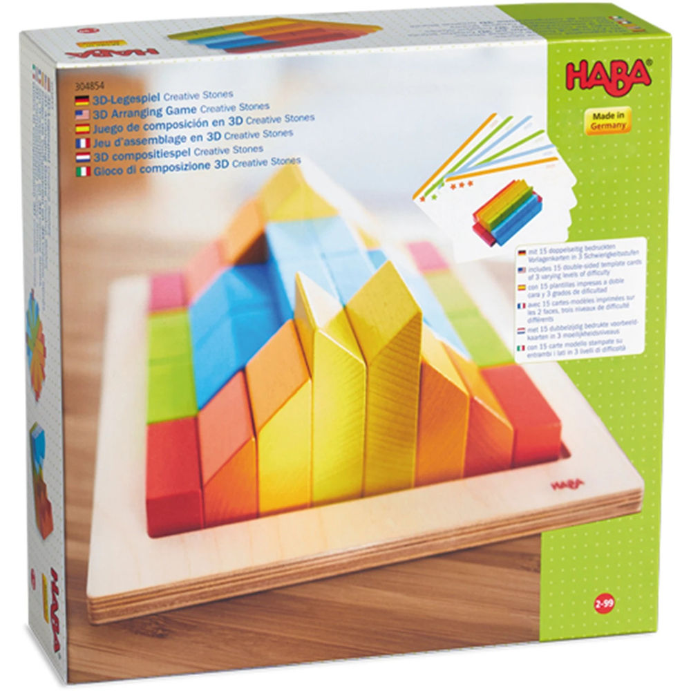 HABA 3D-Legespiel Creative Stones