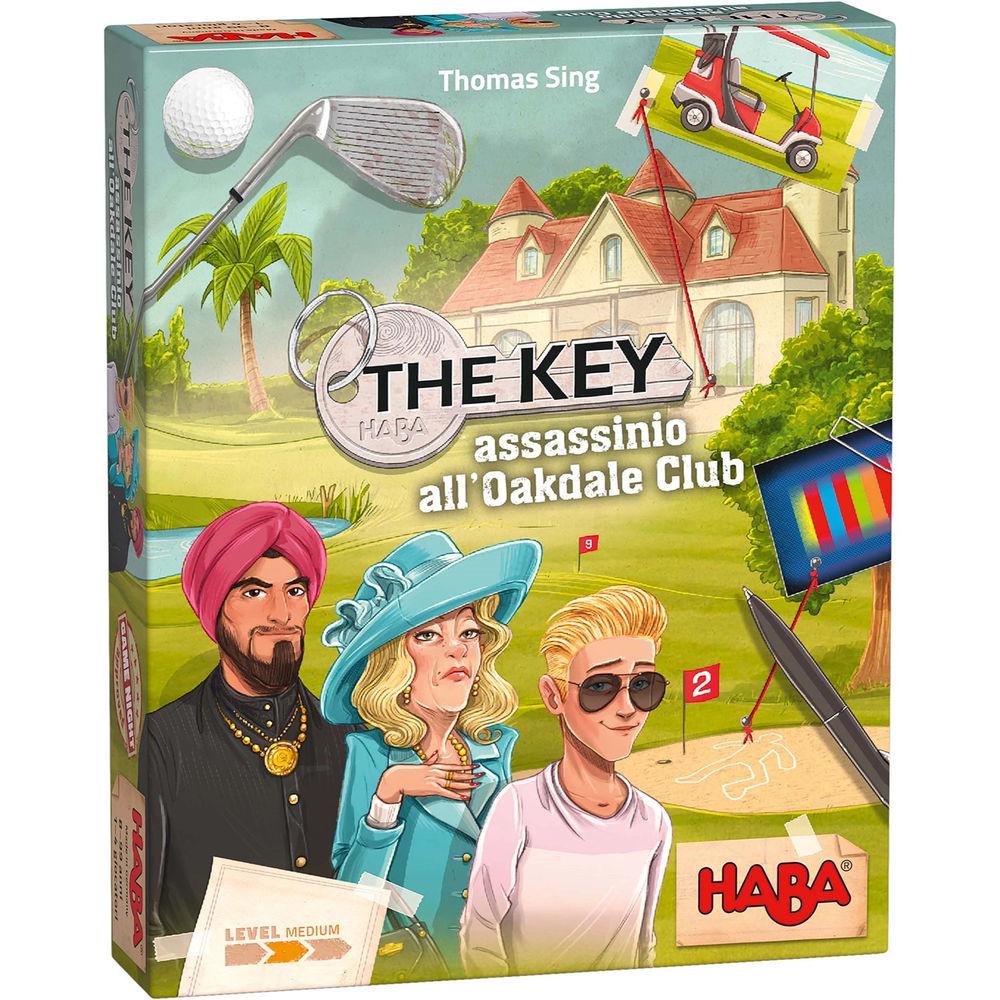 HABA The Key – assassination at the Oakdale Club (i,d)