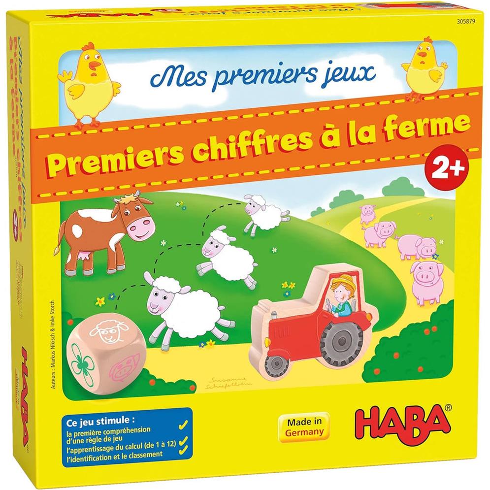 HABA Mes premiers jeux – Premiers chiffres à la ferme, français – Produktbild 1