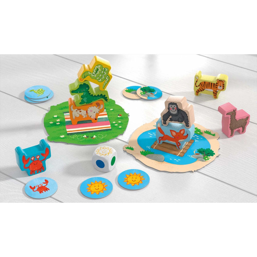 Haba Mes premiers jeux – Pyramide d’animaux junior