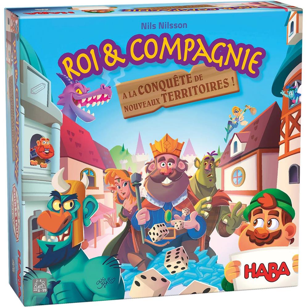 Haba Roi & Compagnie – A la conquête de nouveaux territoires ! (f,nl) – Produktbild 1