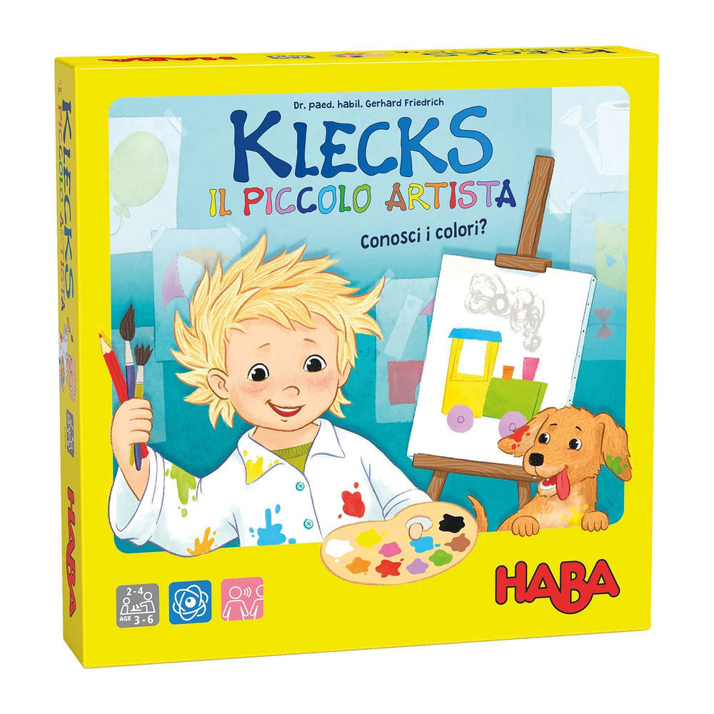 Haba L’apprendista pittore e i tubetti di colore