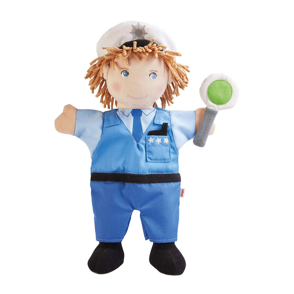 Haba Handpuppe Polizei, 30 cm