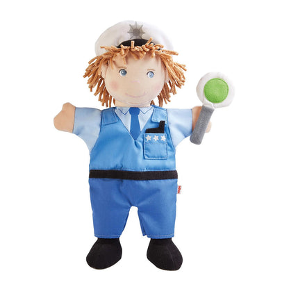 Haba Handpuppe Polizei, 30 cm