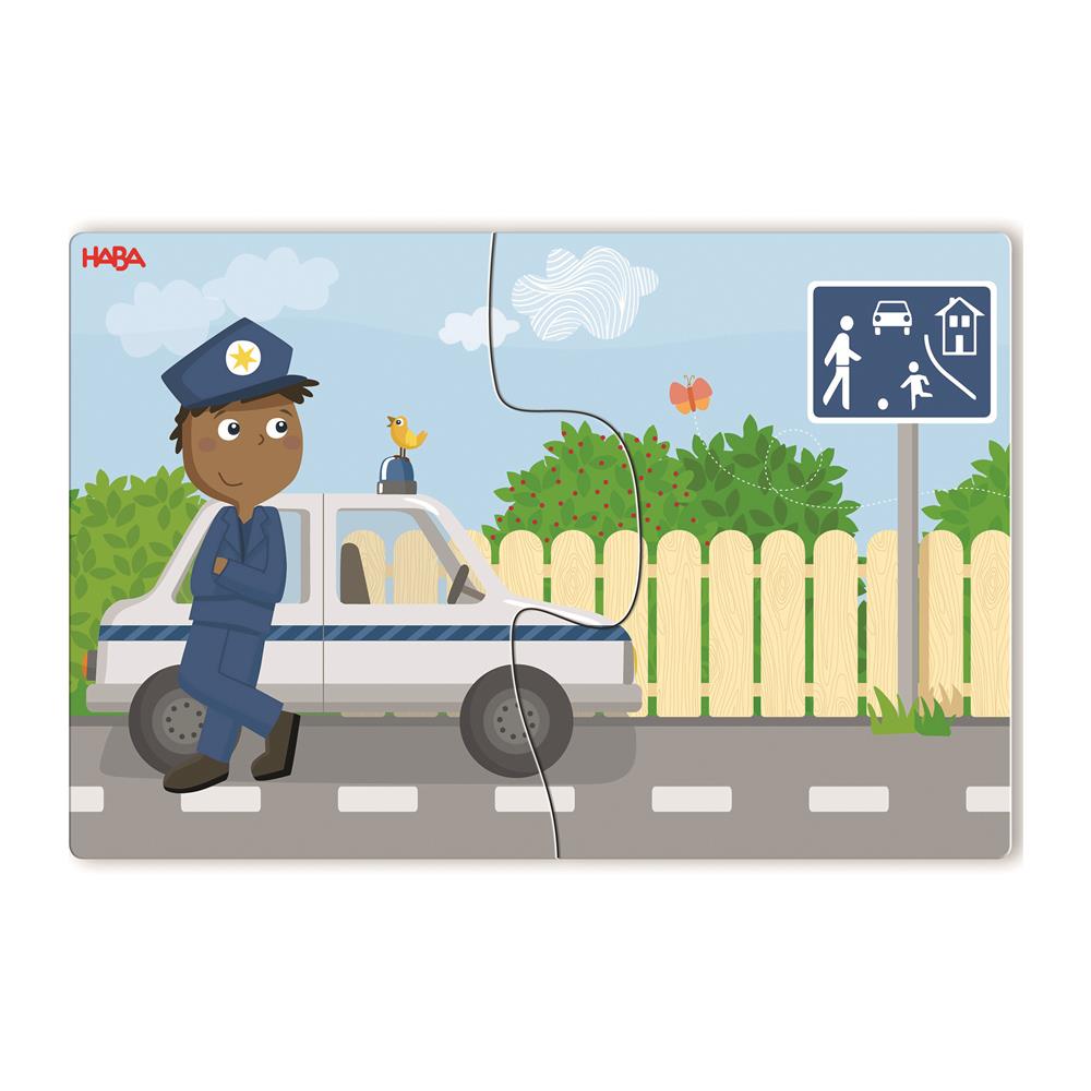 Haba 10 Puzzles – Véhicules d'urgence