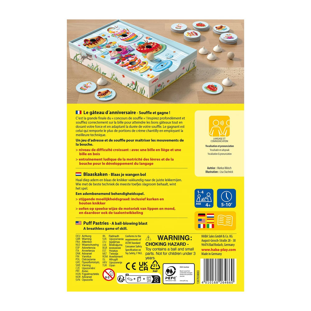 Haba Le gâteau d`anniversaire