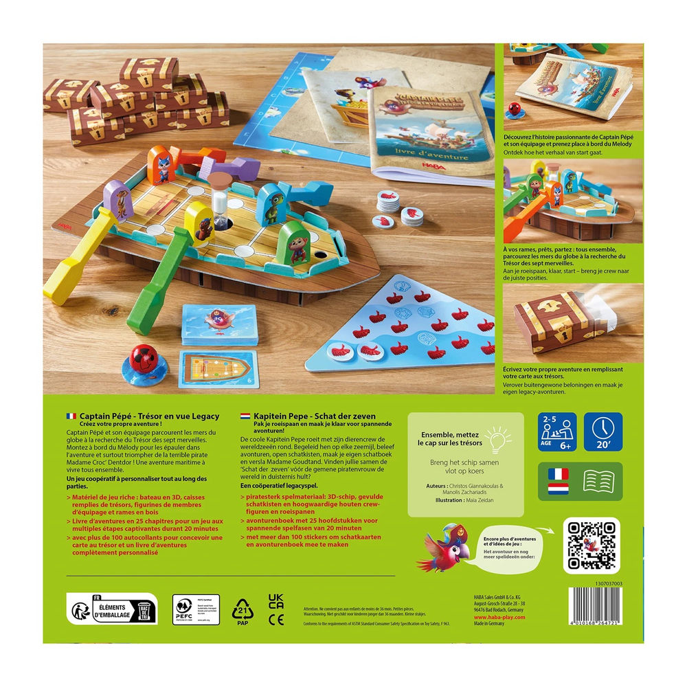 Haba Captain Pépé - Trésor en vue, legacy