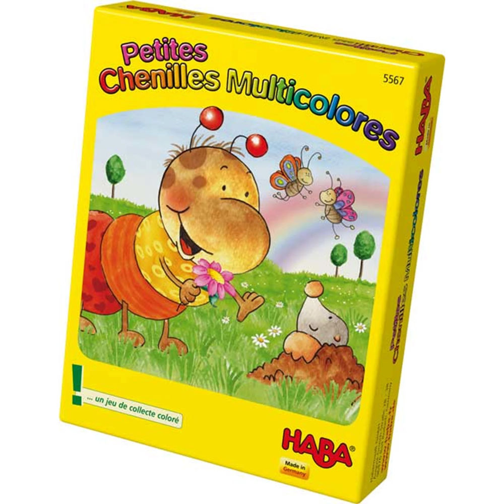 Haba Petites Chenilles Multicolores – Jeu de cartes