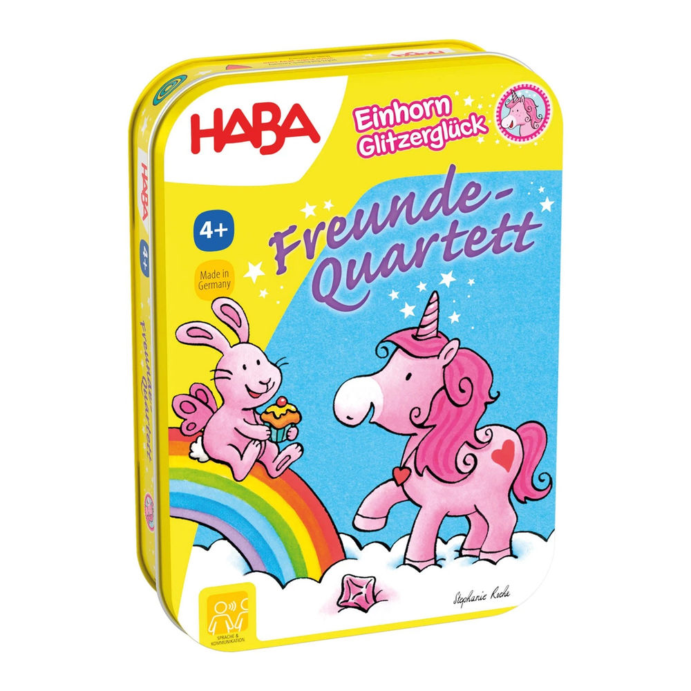 Einhorn Glitzerglück – Freunde-Quartett (d)