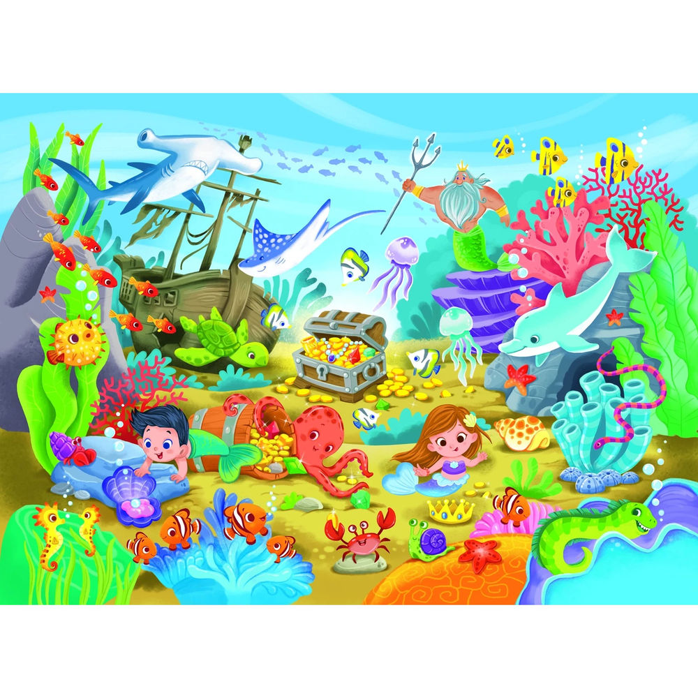 Game meets Puzzle - Schatzsuche im Ozean