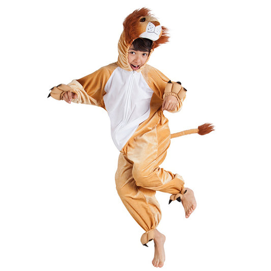 Costume de lion de carnaval enfants max.