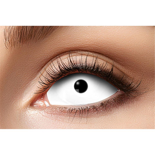 Carnival contact lenses Sclera white Ø22mm