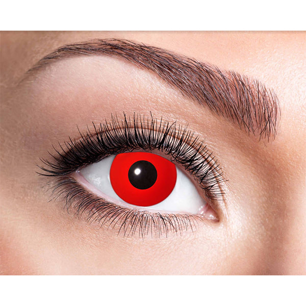 Carnival contact lenses red devil