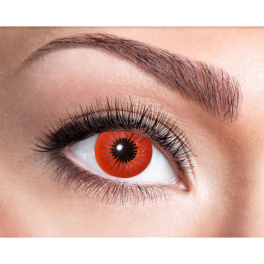 Carnival contact lenses red star