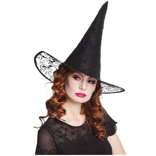 Chapeau de sorcière de carnaval Kiara