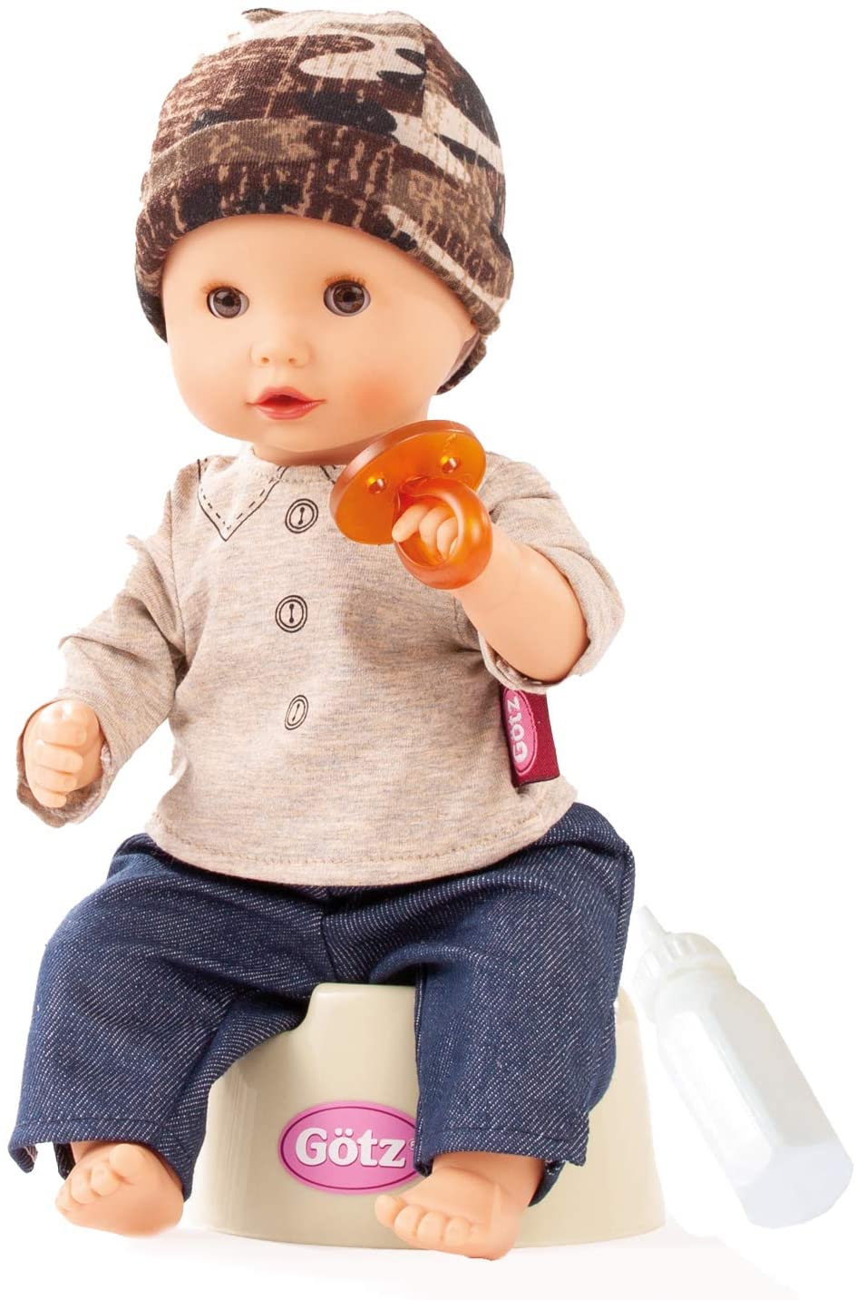 Götz Set Sleepy Aquini Junge 33cm