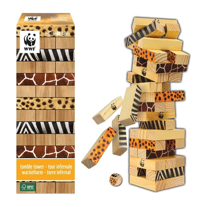 Ambassador WWF wobbly tower Miombo 48 pieces