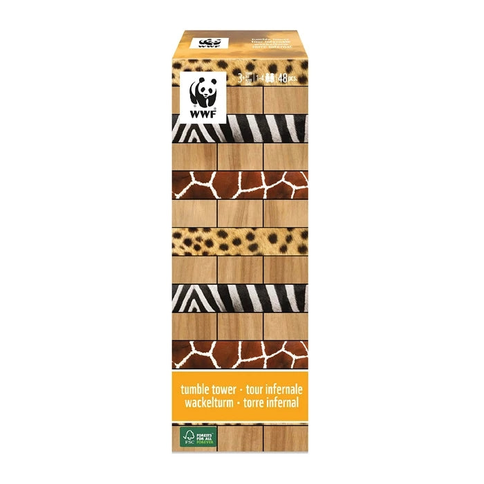 Ambassador WWF wobbly tower Miombo 48 pieces