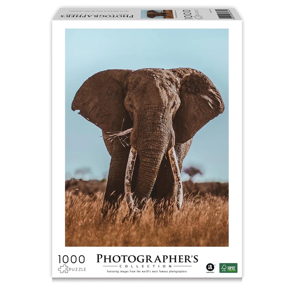 Ambassador Afrikanischer Elefant 1000 Teile (Donal Boyd)
