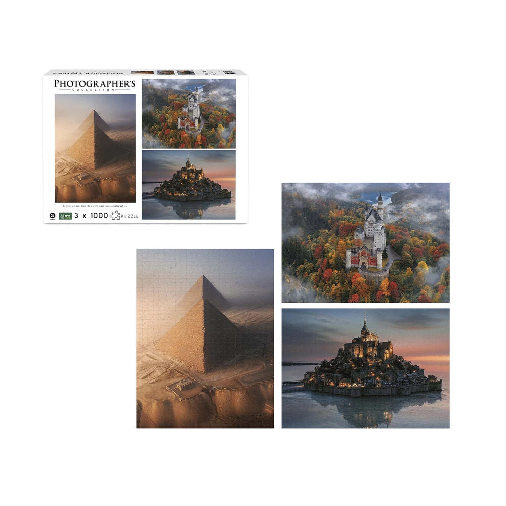 Ambassador Historische Stätten 3x1000 Teile (Sebastien Nagy)