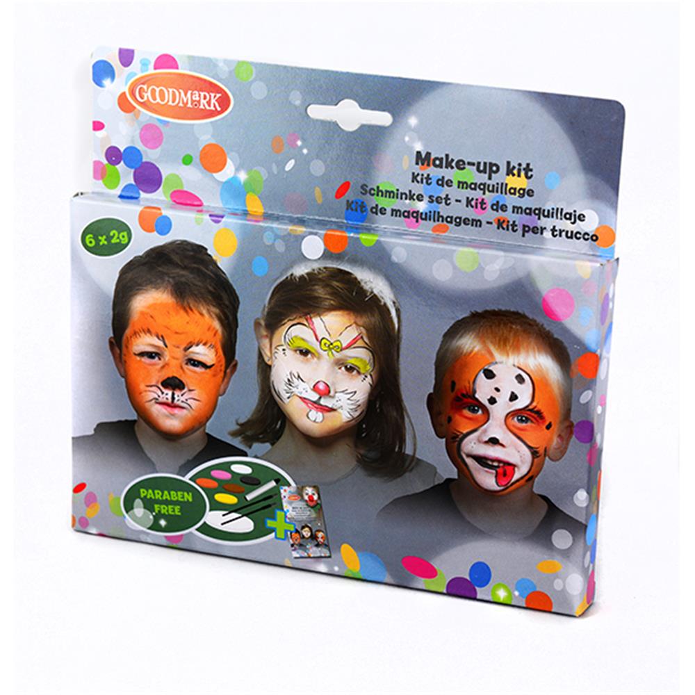 Carnival make-up set animals