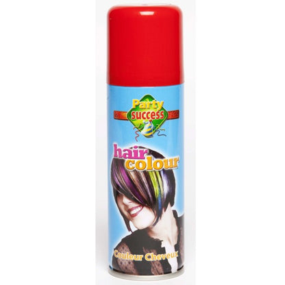 Spray colorant pour cheveux, rouge