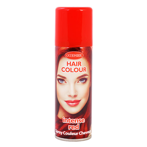 Spray colorant pour cheveux, rouge