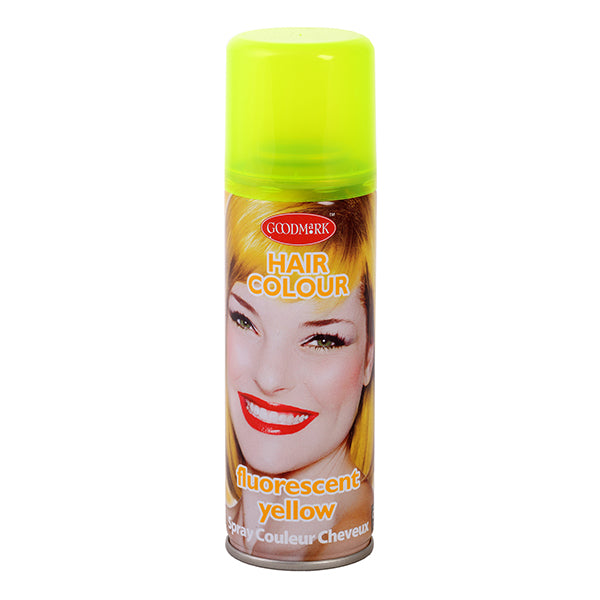 Spray colorant pour cheveux, jaune