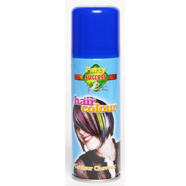 Spray colorant pour cheveux, bleu