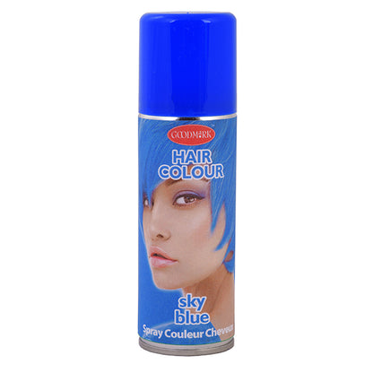 Spray colorant pour cheveux, bleu