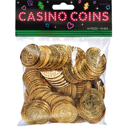 Amscan 144 Münzen Casino