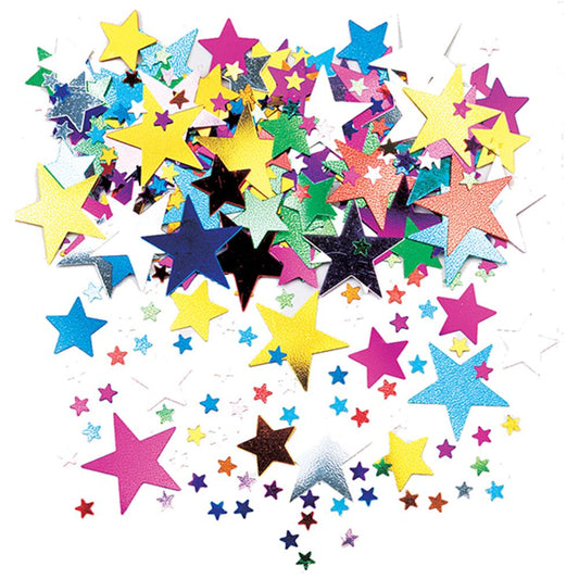 Decorative confetti stars