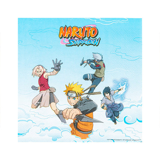 20 serviettes Naruto